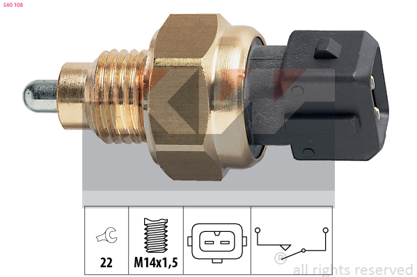 KW Tolatólampa kapcsoló 560108_KW